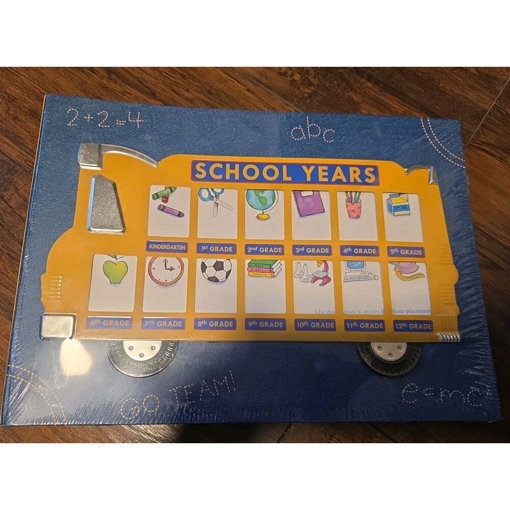 New Seasons School Years Memory Keepsake Photo Album Scrapbook K-12
